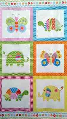 Panel Mariposas, Tortuga y Elefante