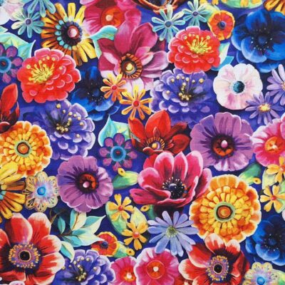 Tela Night Owls Flores