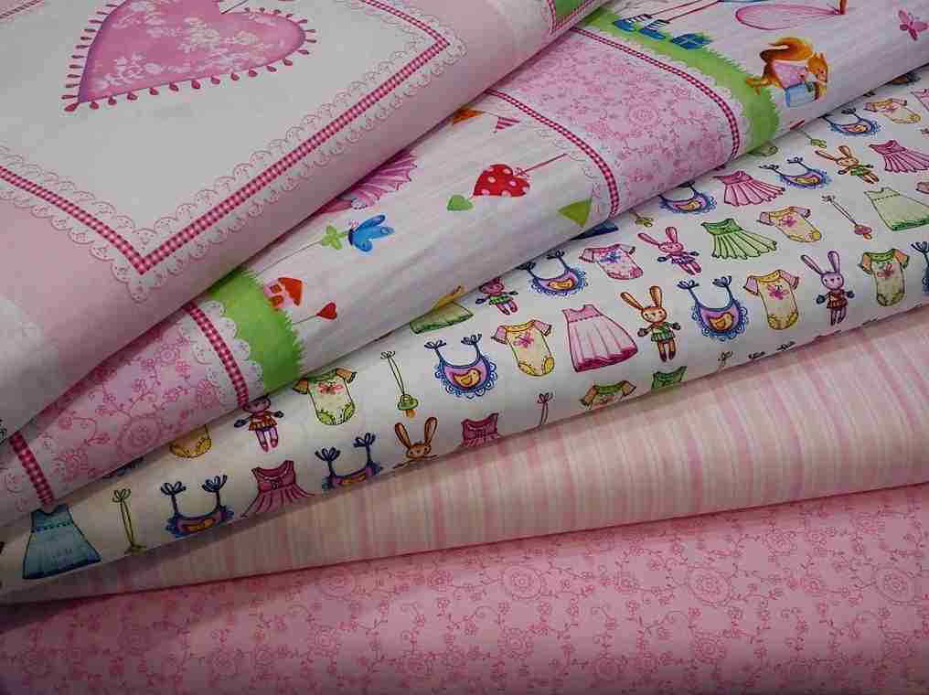 Tela "Flores Rosa" - Imagen 2