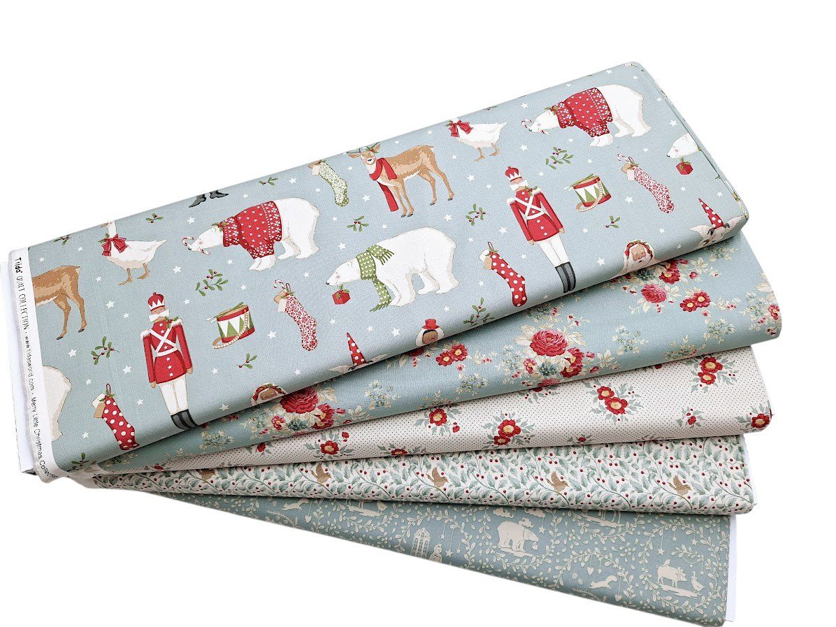 Colección Merry Little Christmas. Telas de Navidad Tilda