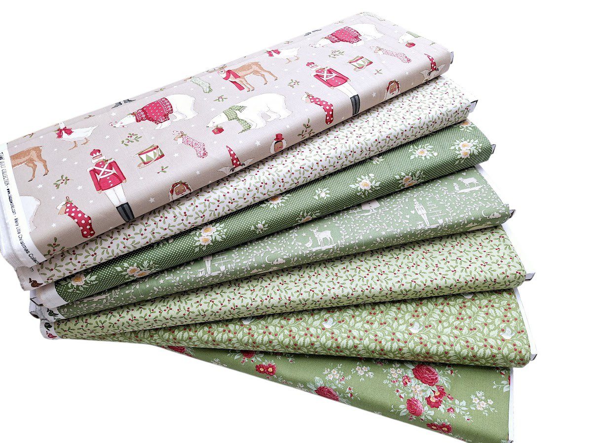 Colección Merry Little Christmas. Telas de Navidad Tilda