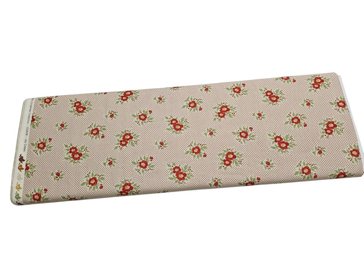 Tela Tilda Merry Little Christmas Alegria Crema - Imagen 2