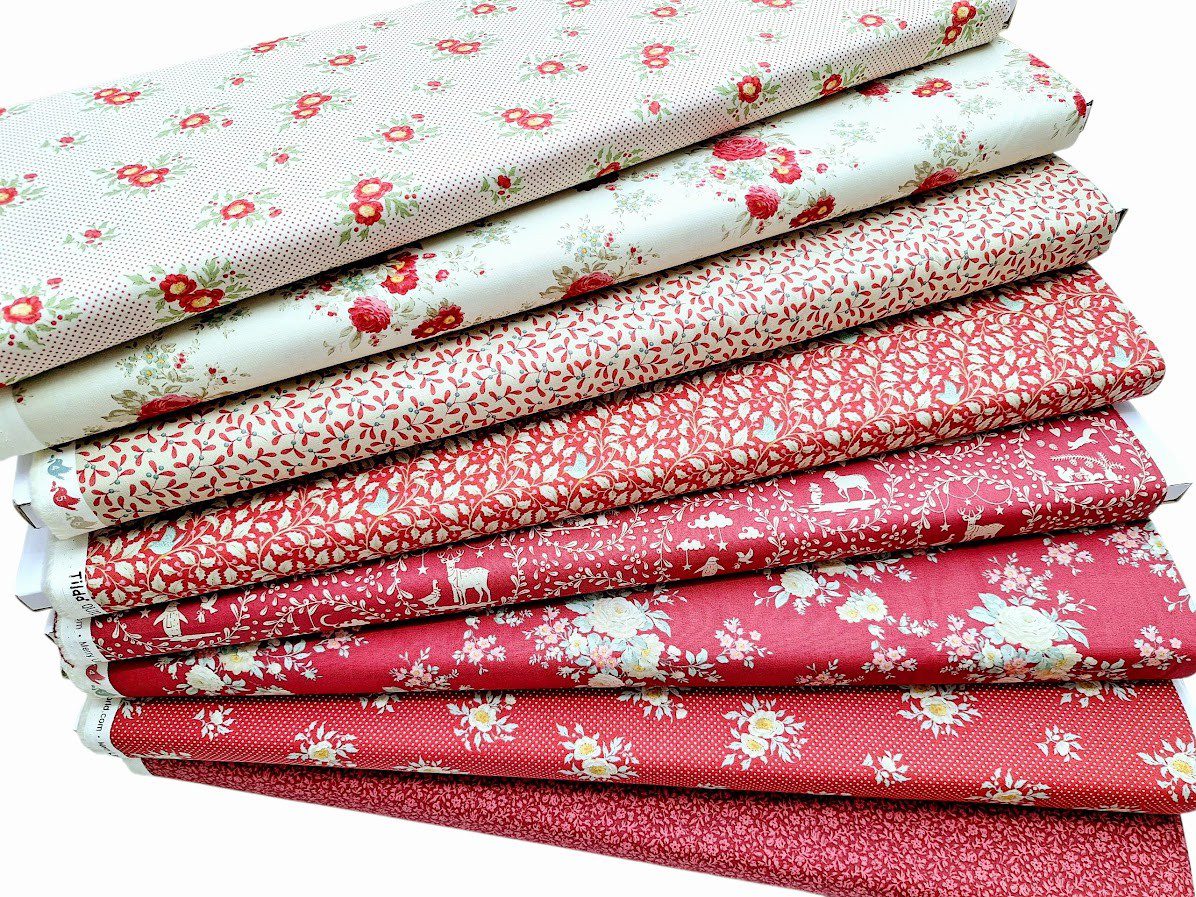 Colección Merry Little Christmas. Telas de Navidad Tilda