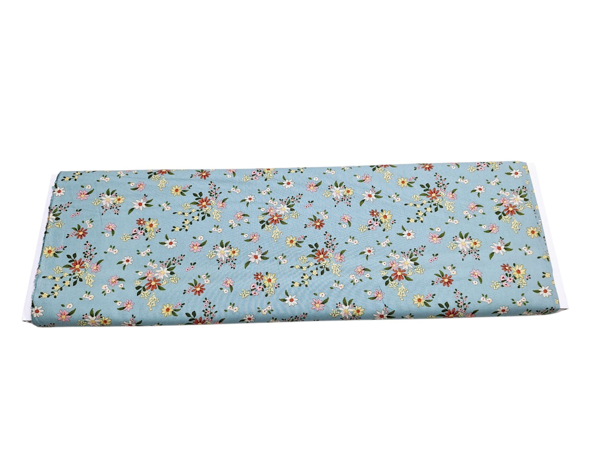Tela Tilda Daisyfield Teal - Imagen 2