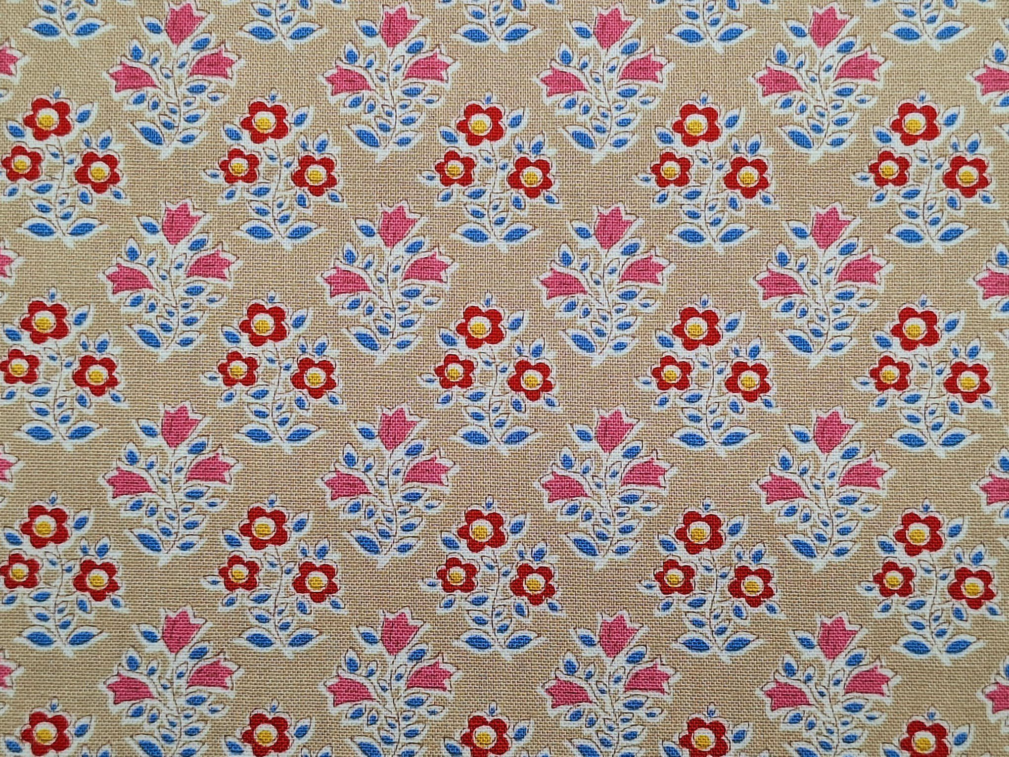 Tela Tilda Jubilee Flores Sand