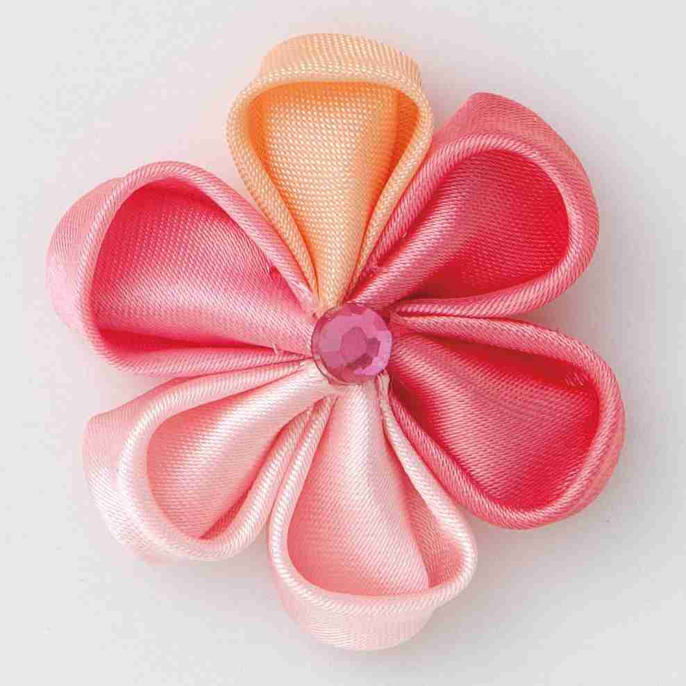 Plantilla Para Hacer Flores Kanzashi - Imagen 2