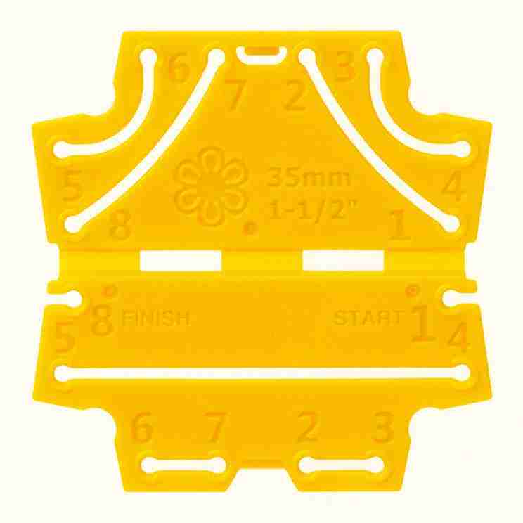 Plantilla Para Hacer Flores Kanzashi - Imagen 3