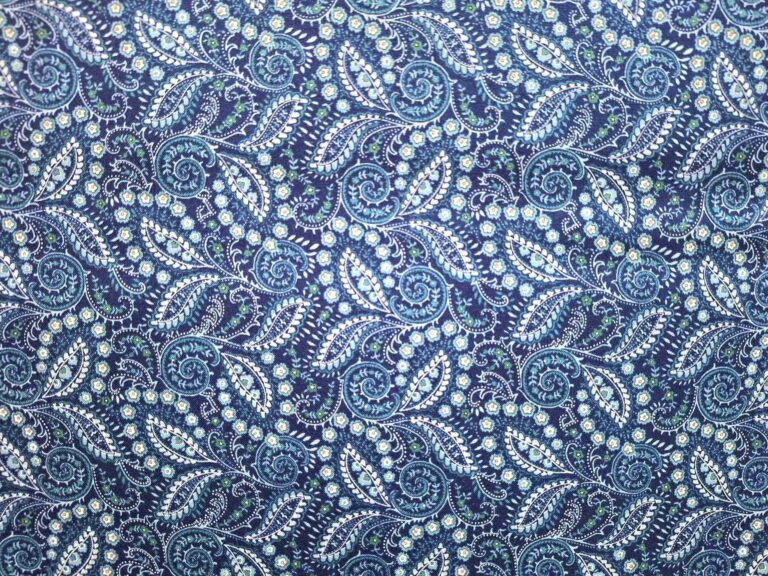 Tela Azul Cachemir