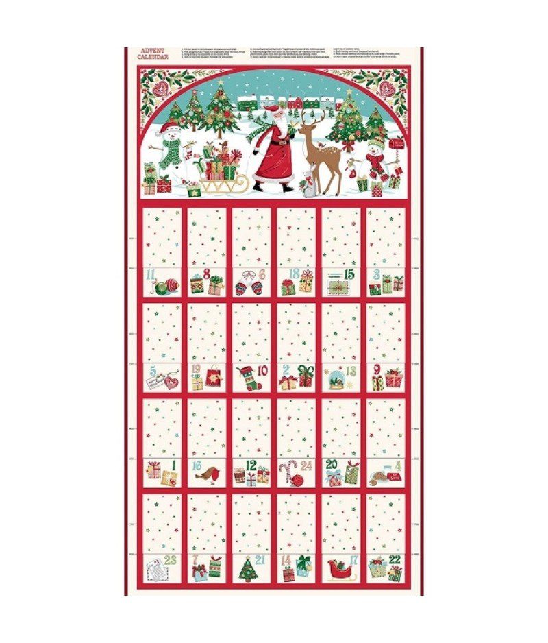 Panel Christmas Wishes Calendario de Adviento