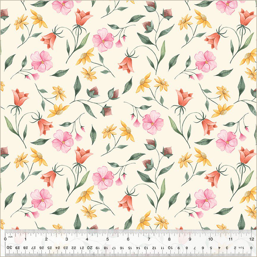 Tela Petal Pixies Flores