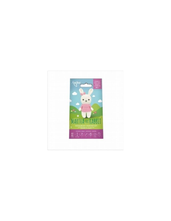 Hila Rabbit Kit Amigurumi Martha the Rabbit - Hilar Fino | Patchwork y Mercería en ...
