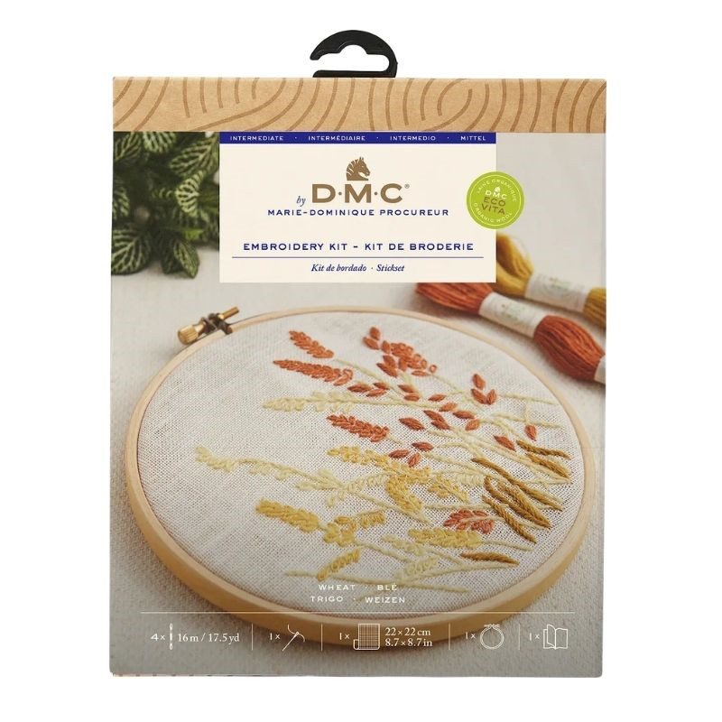Kit Bordado DMC Trigo Eco Vita