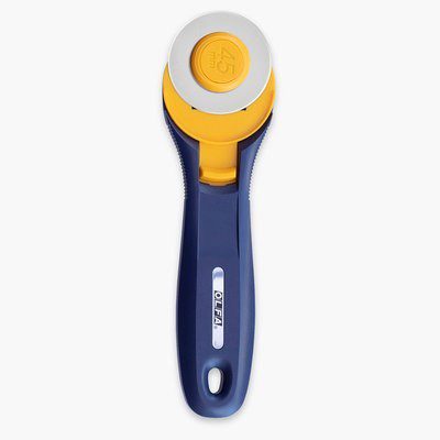 Cutter Giratorio Olfa 45 mm Azul Marino
