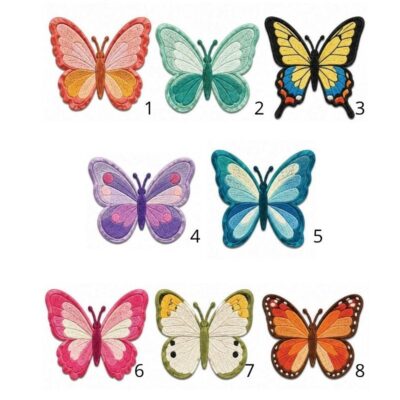 Parche Termoadhesivo Mariposa Bordada