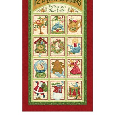 Panel 12 Days of Christmas