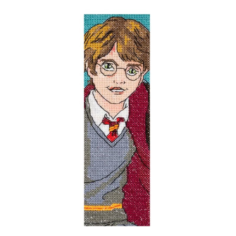 Kit Punto de Cruz Marcapaginas Harry Potter DMC - Imagen 2