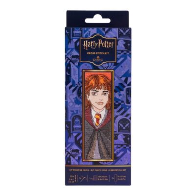 Kit Punto de Cruz Marcapaginas Hermione Harry Potter