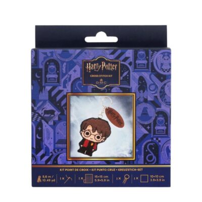 Kit Punto de Cruz Llavero Harry Potter DMC
