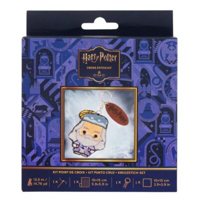 Kit Punto de Cruz Llavero Dumbledore Harry Potter DMC