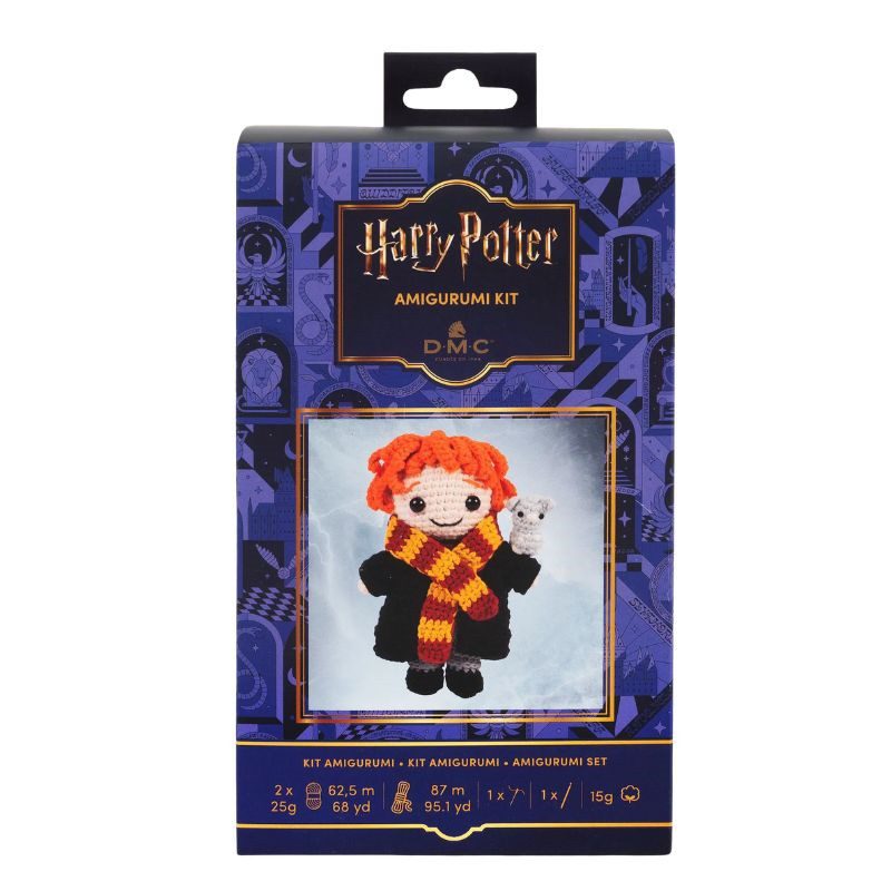 Kit de Amigurumi Ron Weasley Harry Potter DMC