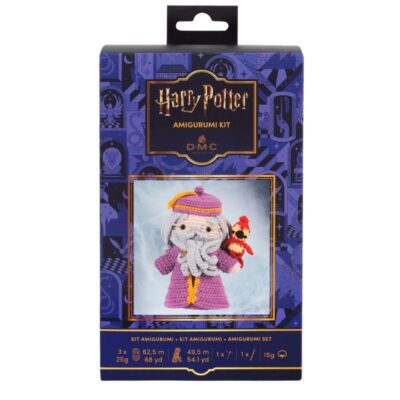 Kit de Amigurumi Dumbledore Harry Potter DMC