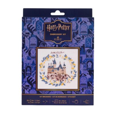 Kit de Bordado Castillo de Hogwarts Harry Potter DMC