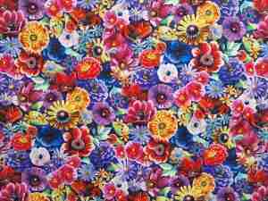 Tela Night Owls Flores